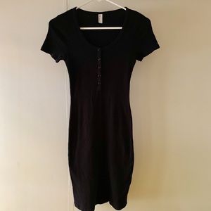 American Apparel ribbed mini dress